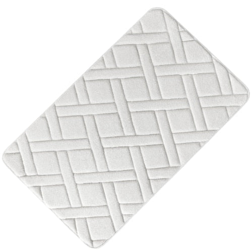 Embossing Microriber sponge bath mat